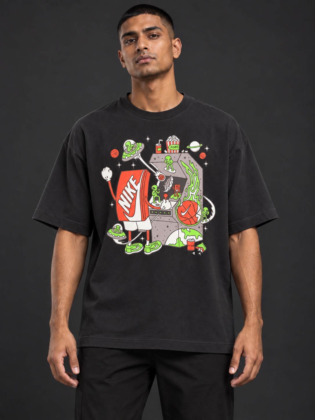 Camiseta Arcade Galáctico