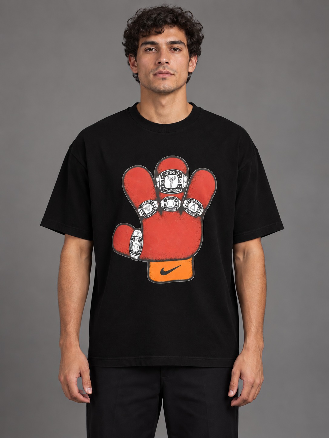 Camiseta Mano de Campeón
