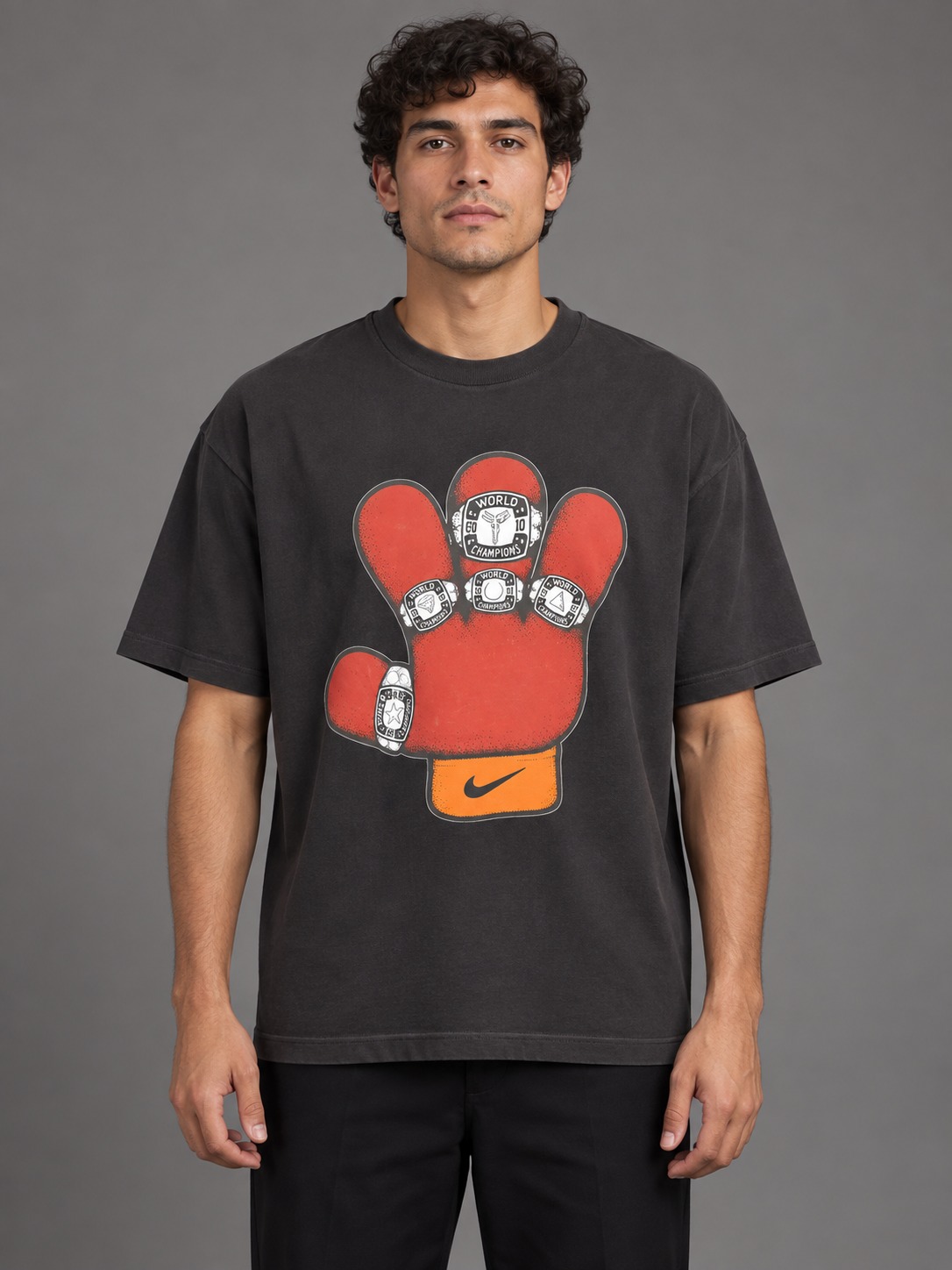 Camiseta Mano de Campeón