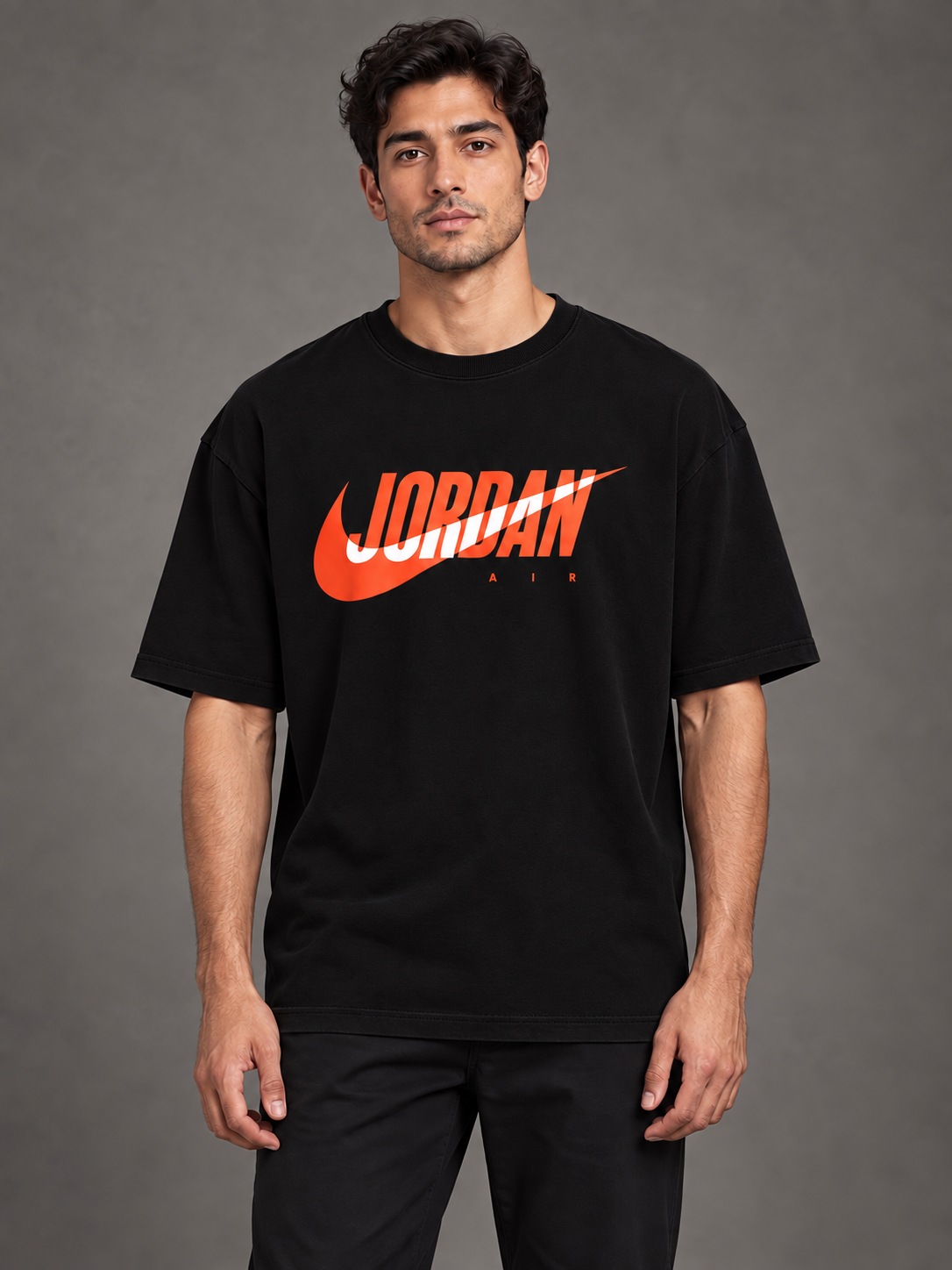 Camiseta Trazo Naranja